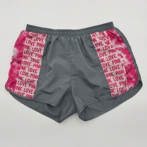 Victorias Secret PINK Womens Grey Gym Shoets Size Medium